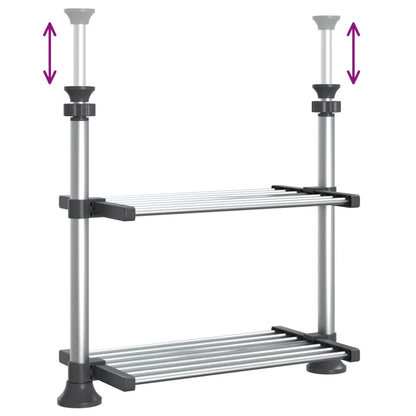 Kuchyňský Regál 50 X 25 X (50–70) Cm Hliník
