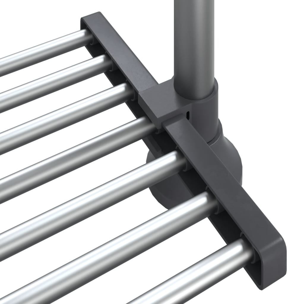 Kuchyňský Regál 50 X 25 X (50–70) Cm Hliník
