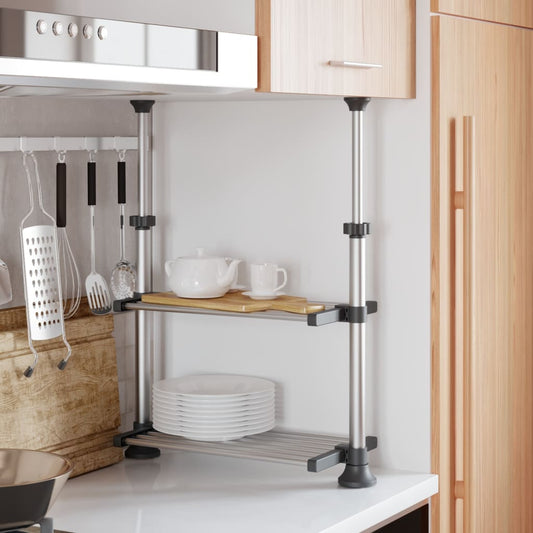 Kuchyňský Regál 50 X 25 X (50–70) Cm Hliník