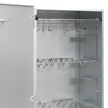 Grilovací Trouba/Udírna A Štěpky 44,5X29X110Cm Pozinkovaná Ocel