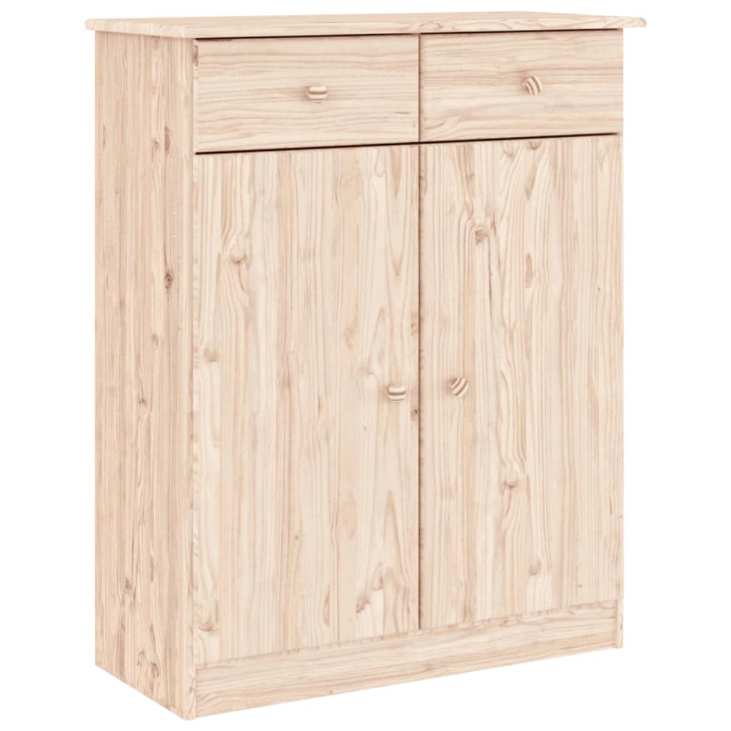 Botník Alta 77 X 35 X 96 Cm Masivní Borové Dřevo