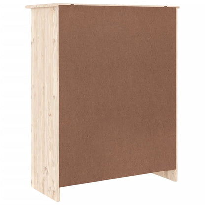 Botník Alta 77 X 35 X 96 Cm Masivní Borové Dřevo
