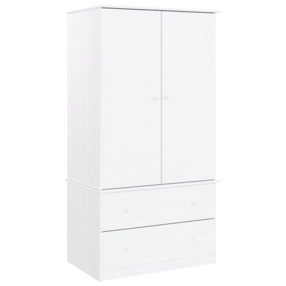 Šatní Skříň Alta 90 X 55 X 170 Cm Masivní Borové Dřevo