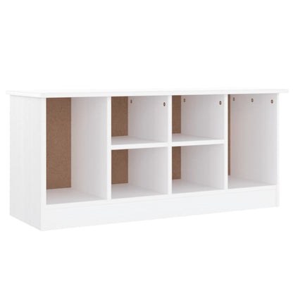 Lavice S Botníkem Alta 100X35X45 Cm Masivní Borové Dřevo
