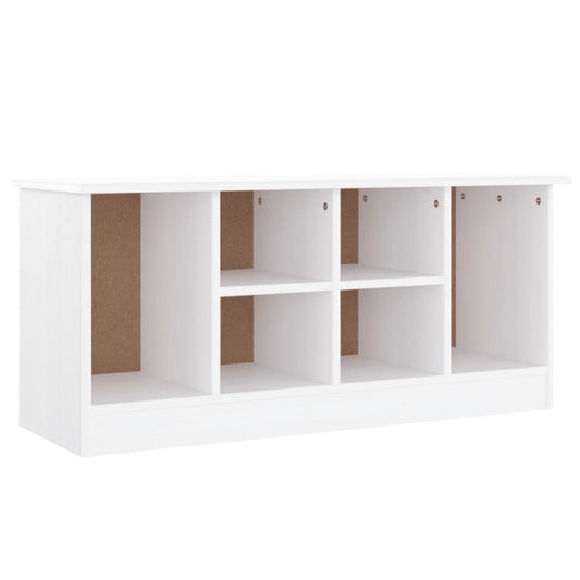Lavice S Botníkem Alta 100X35X45 Cm Masivní Borové Dřevo