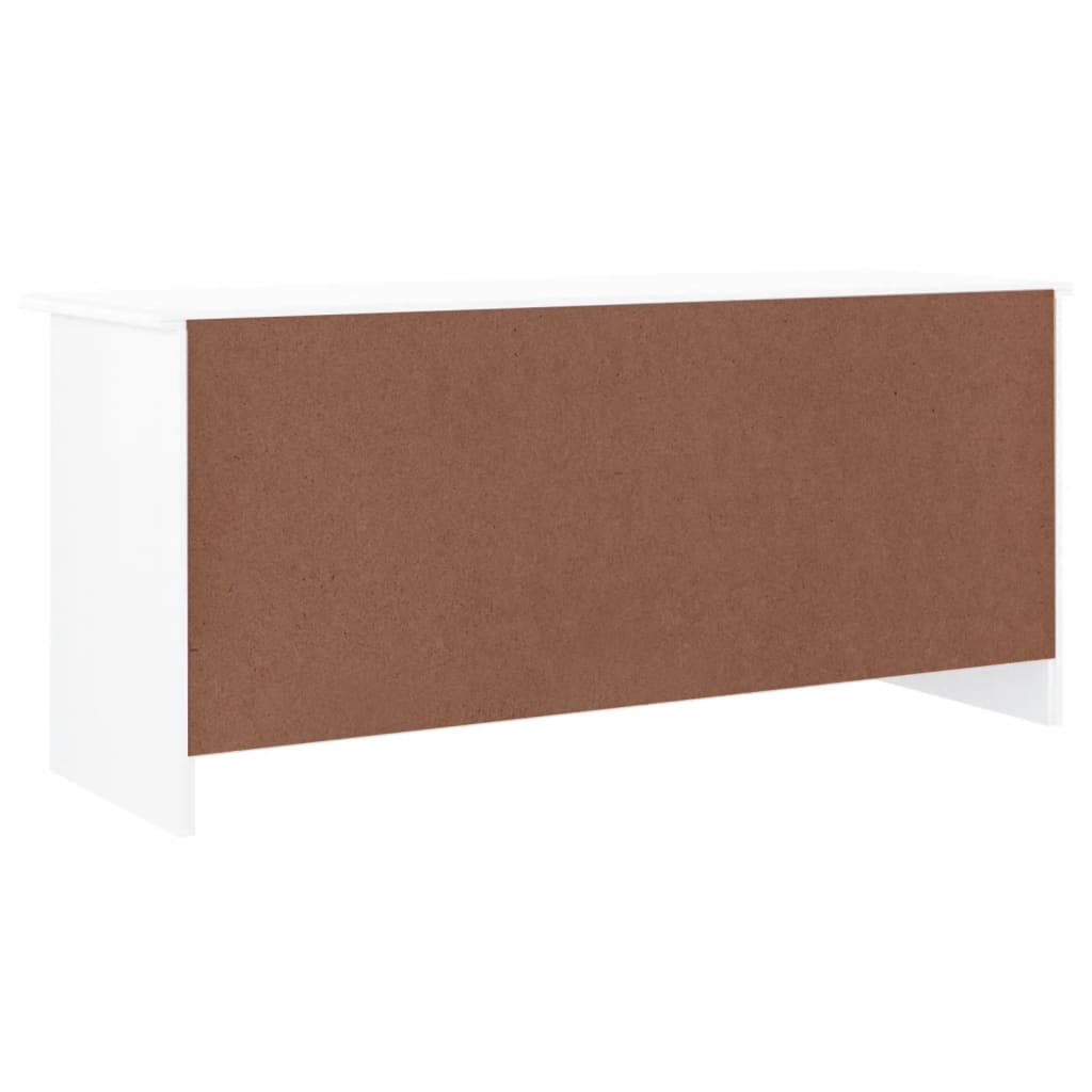 Lavice S Botníkem Alta 100X35X45 Cm Masivní Borové Dřevo
