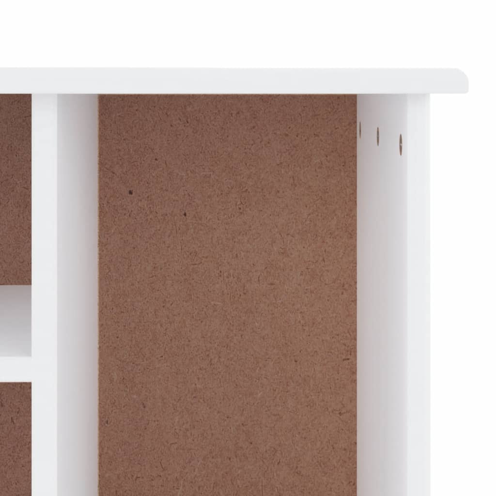 Lavice S Botníkem Alta 100X35X45 Cm Masivní Borové Dřevo