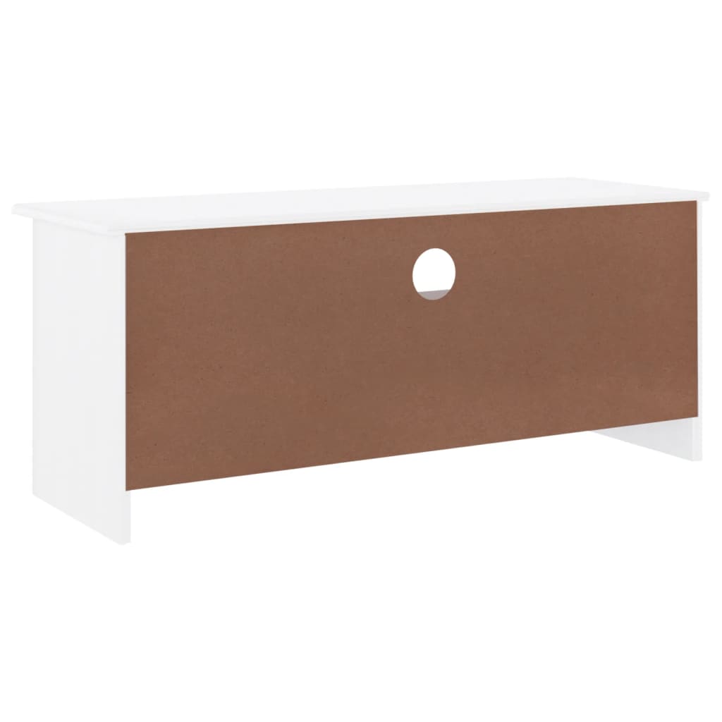Tv Skříňka Se Zásuvkami Alta 100X35X41 Cm Masivní Borovice