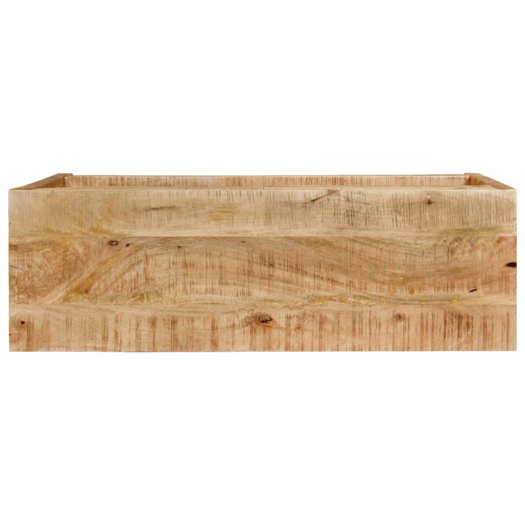 Konzolový Stolek Se 2 Zásuvkami 110X35X75 Cm Masivní Mangovník