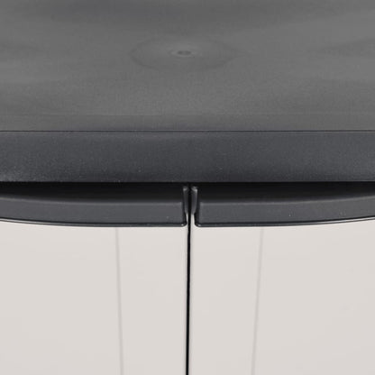 Zahradní Úložná Skříň Šedá A Černá Pp