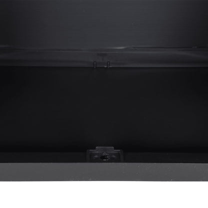 Zahradní Úložná Skříň Šedá A Černá Pp