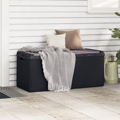 Zahradní Úložný Box S Poduškou Antracitový 350 L Pp