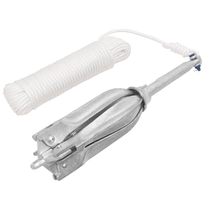 Skládací Kotva Stříbrná 3,2 Kg Kujné Železo