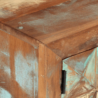 Tv Skříňka 112 X 30 X Masivní Recyklované Dřevo