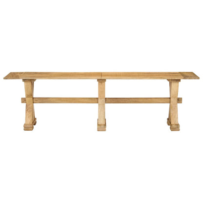 Lavice 160 X 35 X 45 Cm Masivní Mangovníkové Dřevo