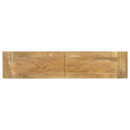 Lavice 160 X 35 X 45 Cm Masivní Mangovníkové Dřevo