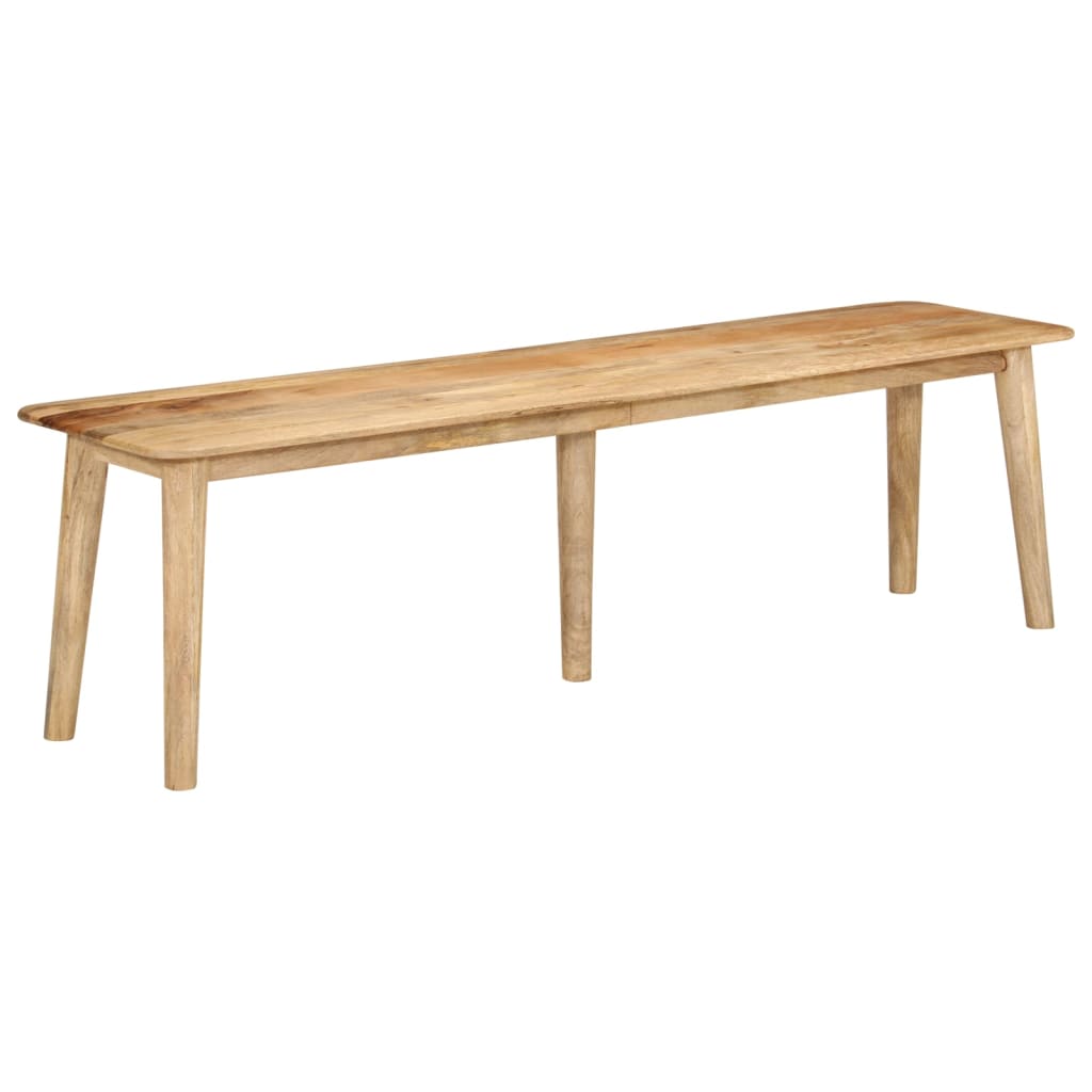 Lavice 160 X 40 X 45 Cm Masivní Mangovníkové Dřevo