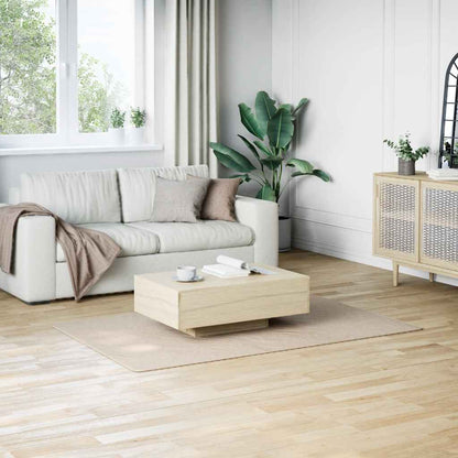 Chlupatý Koberec Béžový 120 X 183 Cm Polyester