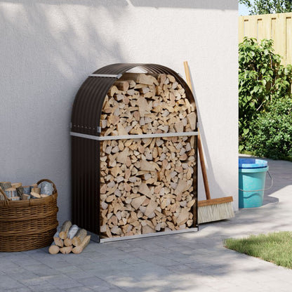 Stojan Na Dřevo Zelený Pozinkovaná Ocel