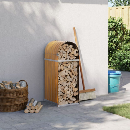 Stojan Na Dřevo Zelený Pozinkovaná Ocel