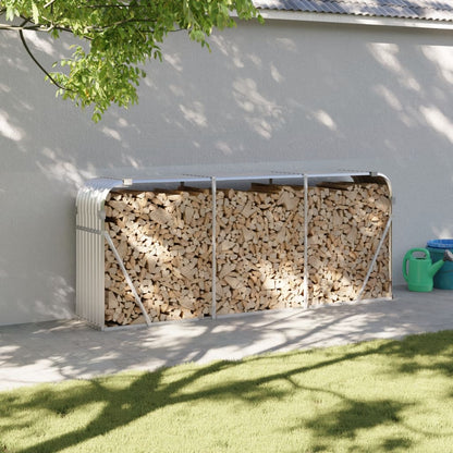 Stojan Na Dřevo Zelený Pozinkovaná Ocel