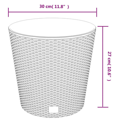 Truhlík S Odnímatelnou Vložkou Bílý 15 / 15,3 L Pp Ratan