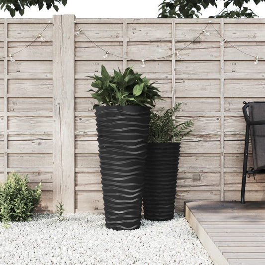 Truhlík S Odnímatelnou Vložkou Antracit 18 / Pp Rýhovaný