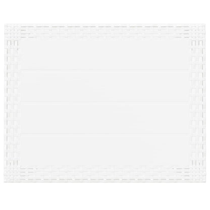 Zahradní Stolek Bílý 59 X 47 X 40 Cm Pp