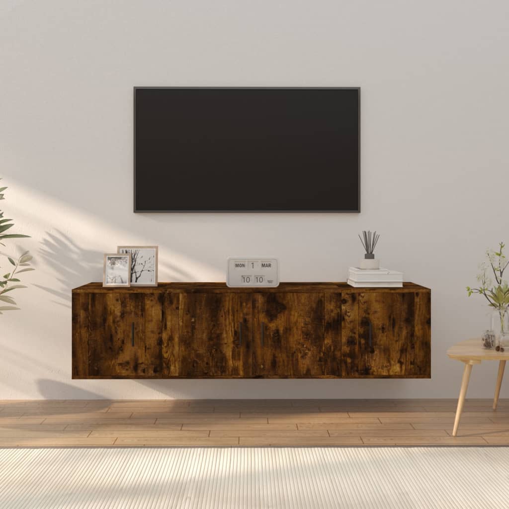 3Dílný Set Tv Skříněk Betonově Šedý Kompozitní Dřevo