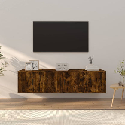 3Dílný Set Tv Skříněk Betonově Šedý Kompozitní Dřevo