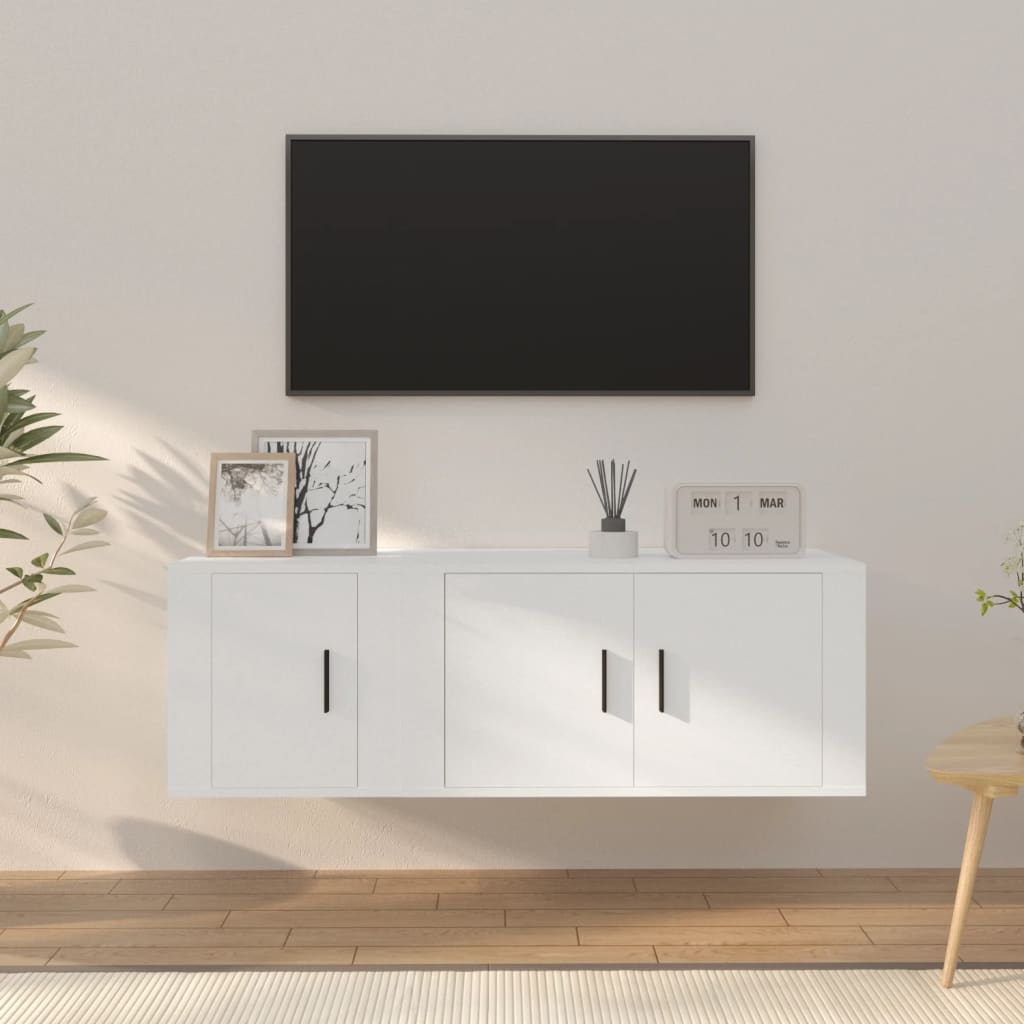 2Dílný Set Tv Skříněk Betonově Šedý Kompozitní Dřevo