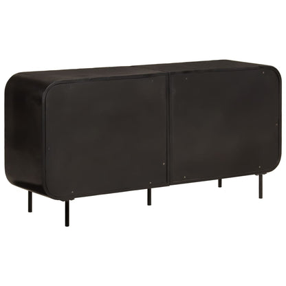 Příborník 140 X 35 X 70 Cm Masivní Recyklované Dřevo A Kov
