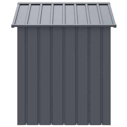 Psí Bouda Se Střechou 117 X 103 X 123 Cm Ocel