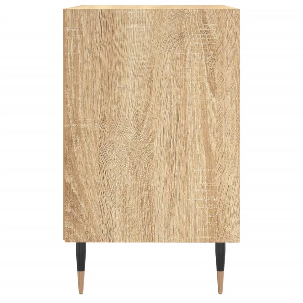 Noční Stolky 2 Ks Dub Sonoma 40 X 30 X 50 Cm Kompozitní Dřevo