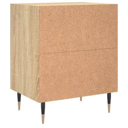 Noční Stolky 2 Ks Dub Sonoma 40 X 30 X 50 Cm Kompozitní Dřevo