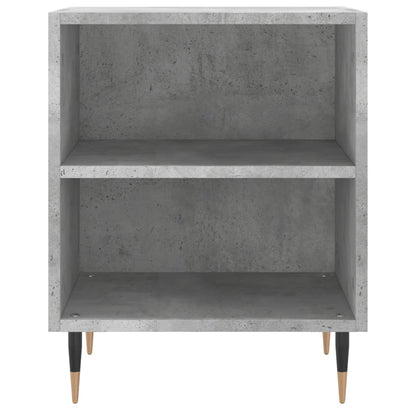 Noční Stolky 2 Ks Betonově Šedé 40X30X50 Cm Kompozitní Dřevo