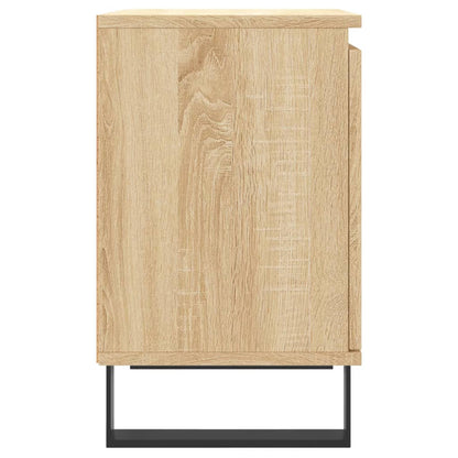 Noční Stolky 2 Ks Dub Sonoma 40 X 30 X 50 Cm Kompozitní Dřevo