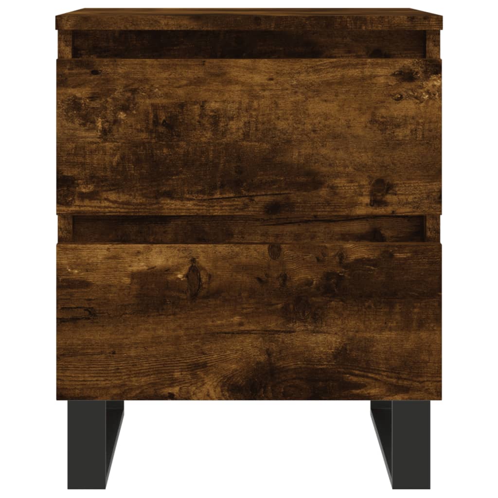 Noční Stolky 2 Ks 40 X 35 X 50 Cm Kompozitní Dřevo