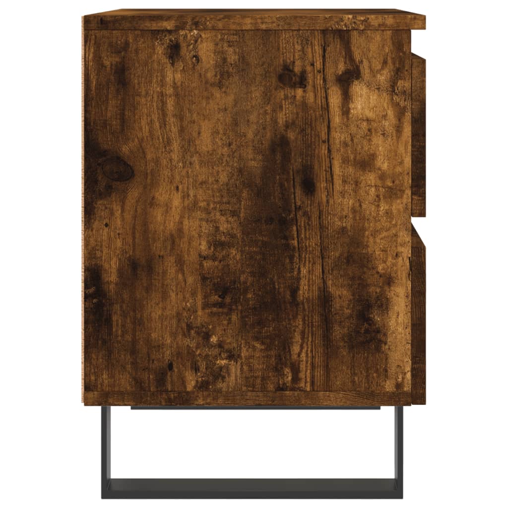 Noční Stolky 2 Ks 40 X 35 X 50 Cm Kompozitní Dřevo