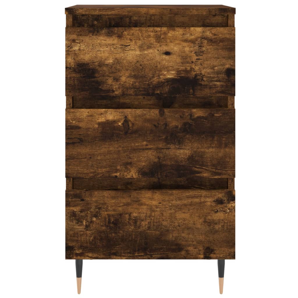 Noční Stolky 2 Ks 44 X 35 X 69 Cm Kompozitní Dřevo