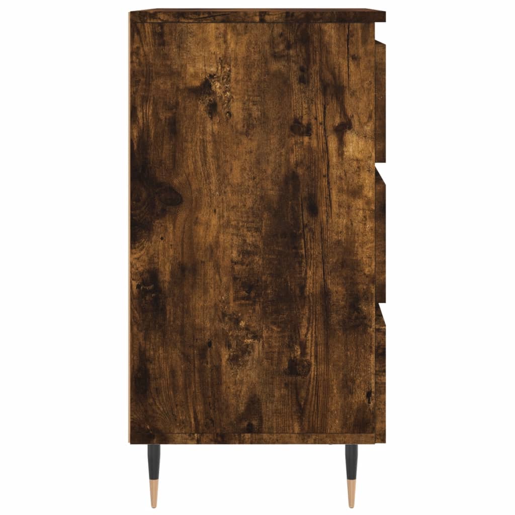 Noční Stolky 2 Ks 44 X 35 X 69 Cm Kompozitní Dřevo