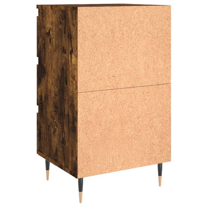 Noční Stolky 2 Ks 44 X 35 X 69 Cm Kompozitní Dřevo