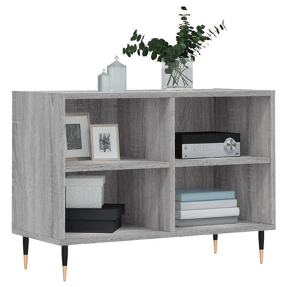 Tv Skříňka Šedá Sonoma 69,5 X 30 X 50 Cm Kompozitní Dřevo