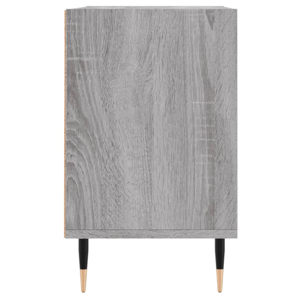 Tv Skříňka Šedá Sonoma 69,5 X 30 X 50 Cm Kompozitní Dřevo