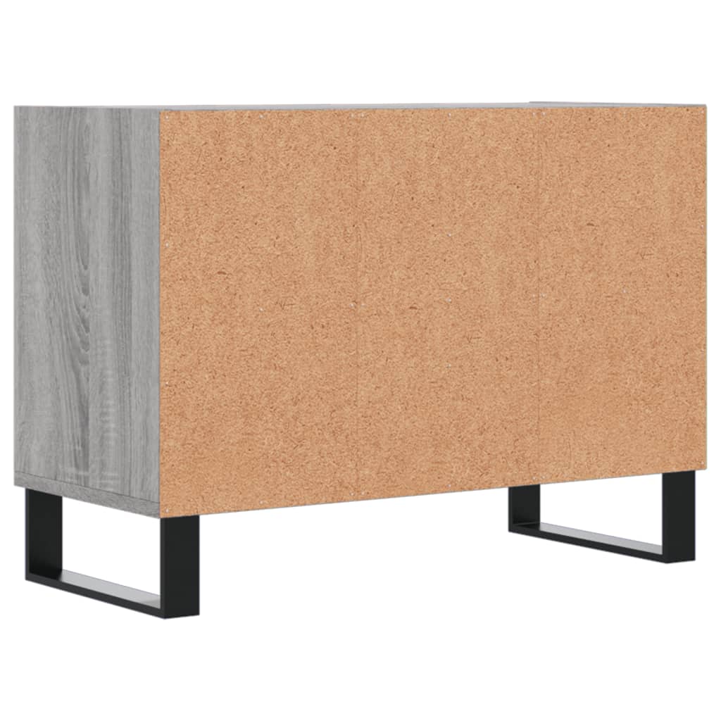 Tv Skříňka Šedá Sonoma 69,5 X 30 X 50 Cm Kompozitní Dřevo