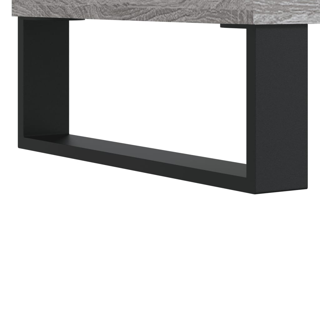 Tv Skříňka Šedá Sonoma 69,5 X 30 X 50 Cm Kompozitní Dřevo
