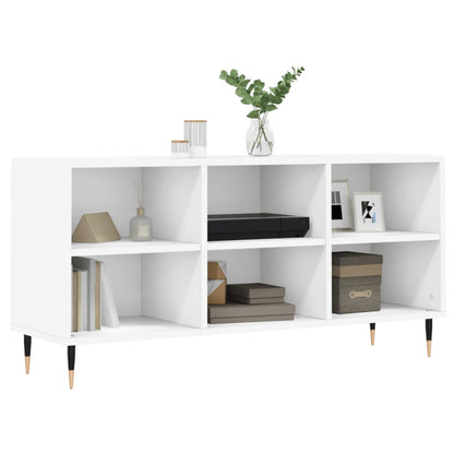 Tv Skříňka Bílá 103,5 X 30 X 50 Cm Kompozitní Dřevo