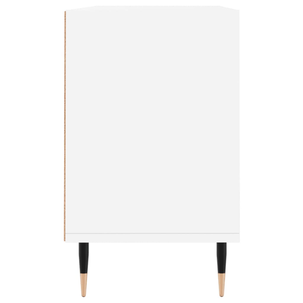 Tv Skříňka Bílá 103,5 X 30 X 50 Cm Kompozitní Dřevo