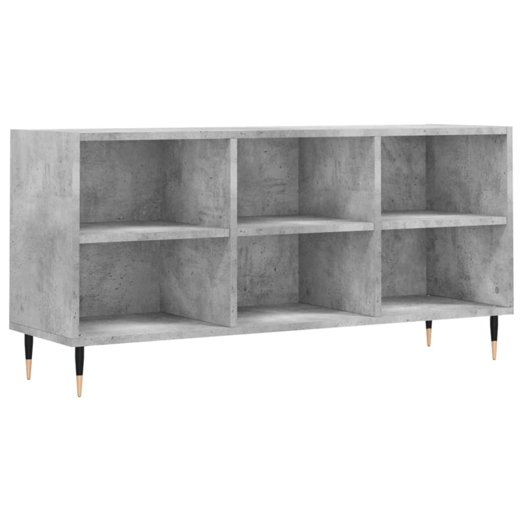 Tv Skříňka Betonově Šedá 103,5 X 30 X 50 Cm Kompozitní Dřevo
