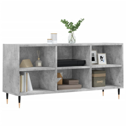 Tv Skříňka Betonově Šedá 103,5 X 30 X 50 Cm Kompozitní Dřevo